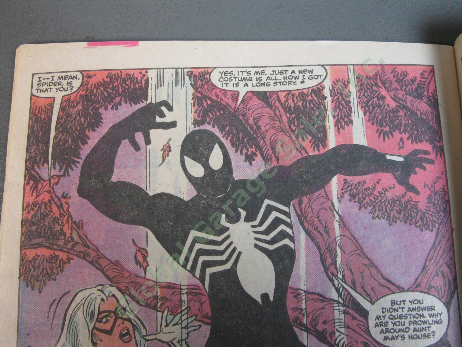 The Spectacular Spider-Man Comic Book #90 1984 1st Symbiote Costume Black Cat NR 11