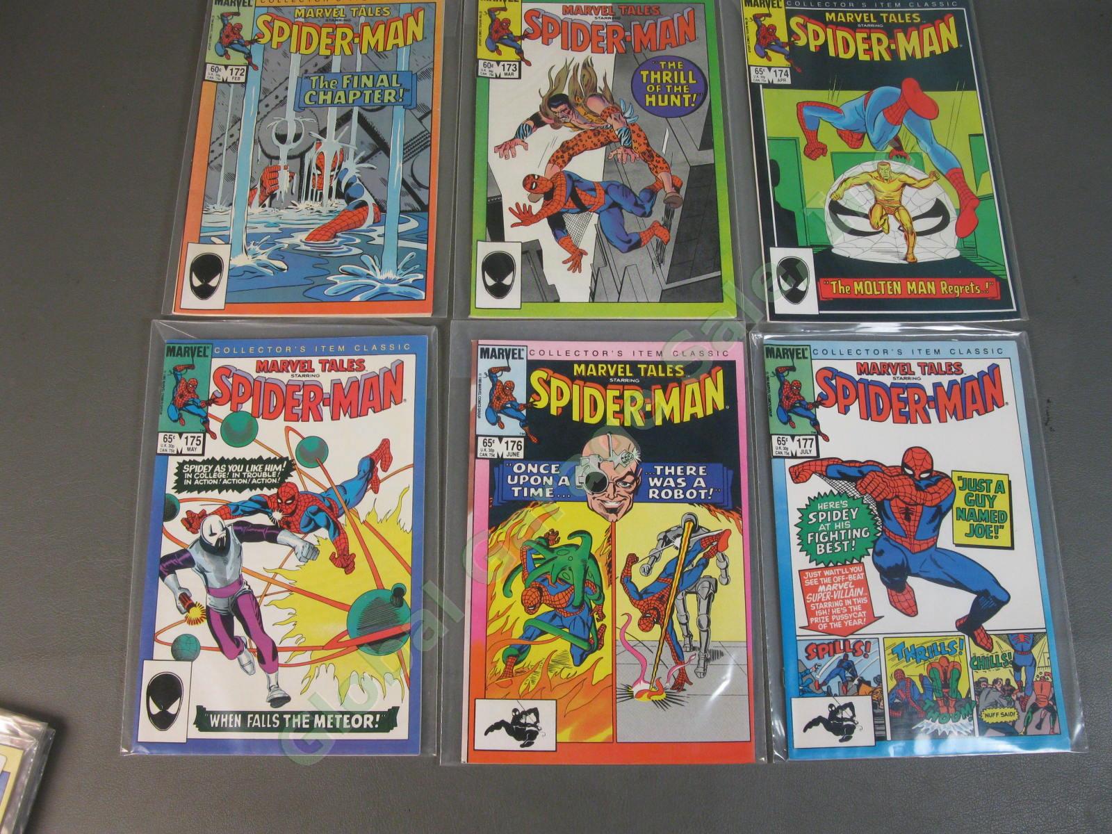 34 Marvel Tales Spider-Man Comic Book Reader Lot 107-192 Set 163-186 ...