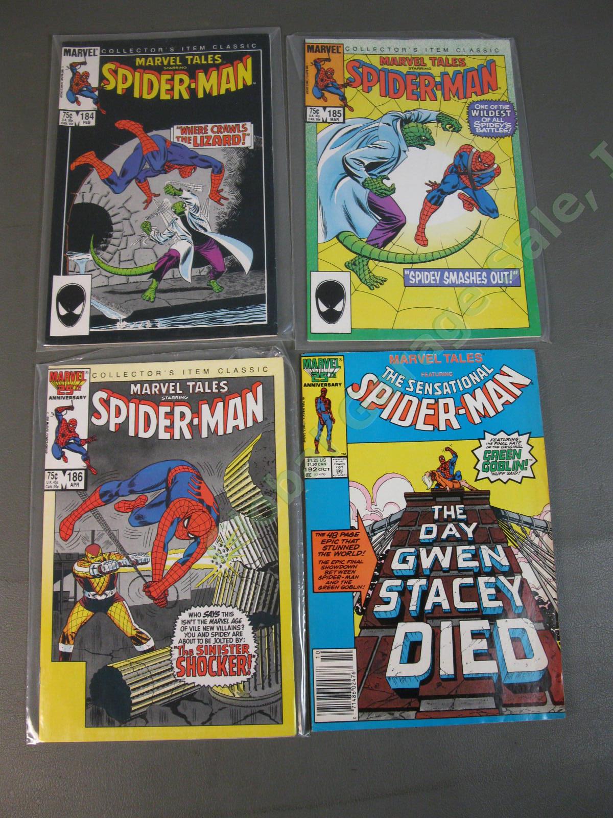 34 Marvel Tales Spider-Man Comic Book Reader Lot 107-192 Set 163-186 ...