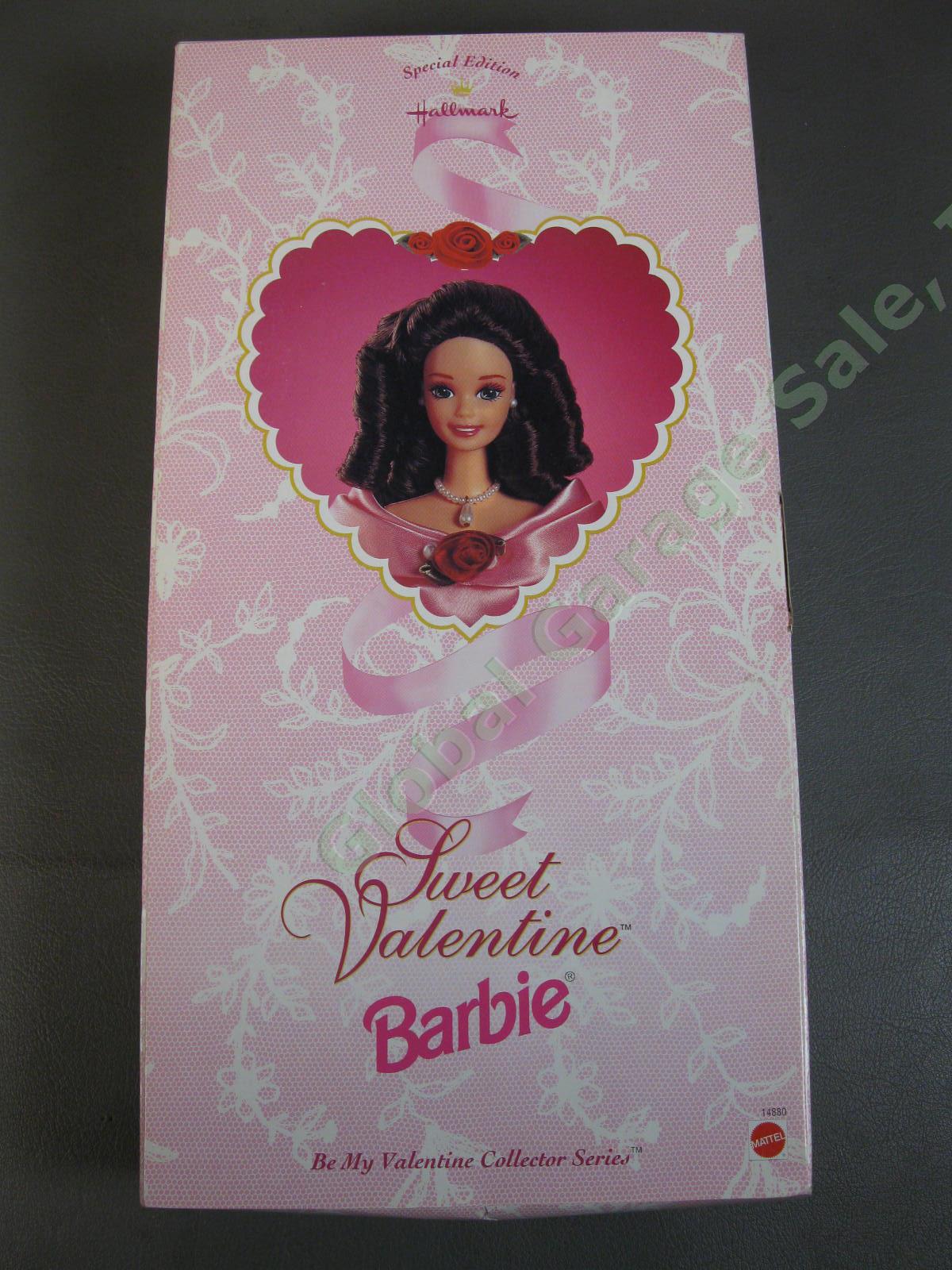 3 Hallmark Be My Valentine 1 2 3 Barbie Doll Set 95 96 97 Sweet Sentimental Fair 2