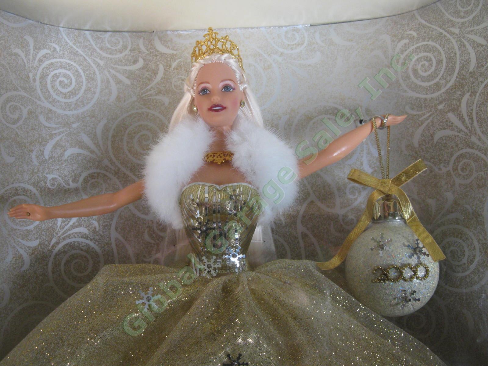 1999 2000 Millennium Princess 23995 Celebration Barbie Doll 28269 New Years SET 5