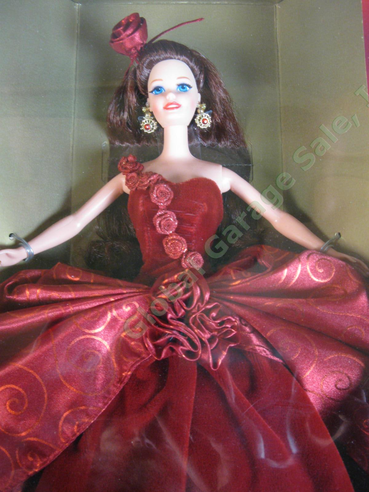 2 NRFB 15140 Radiant Rose & 26464 Cracker Barrel Country Charm Barbie Doll Lot 2
