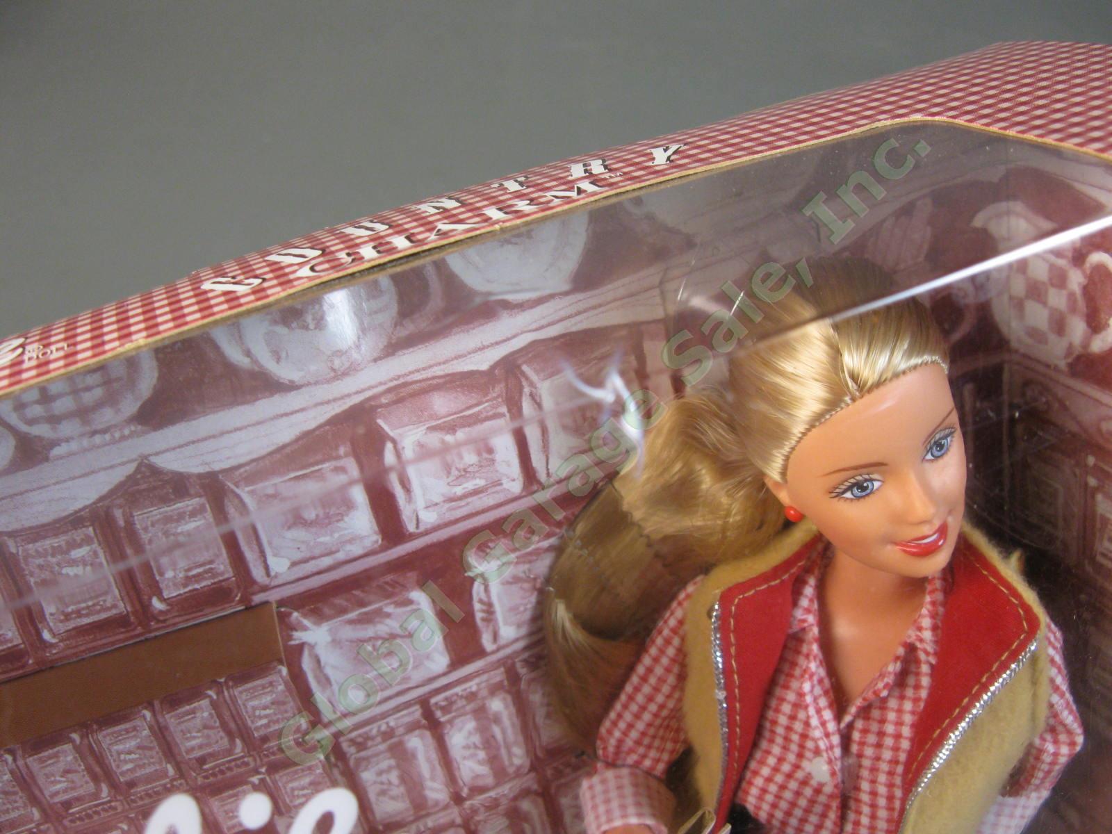 2 NRFB 15140 Radiant Rose & 26464 Cracker Barrel Country Charm Barbie Doll Lot 7