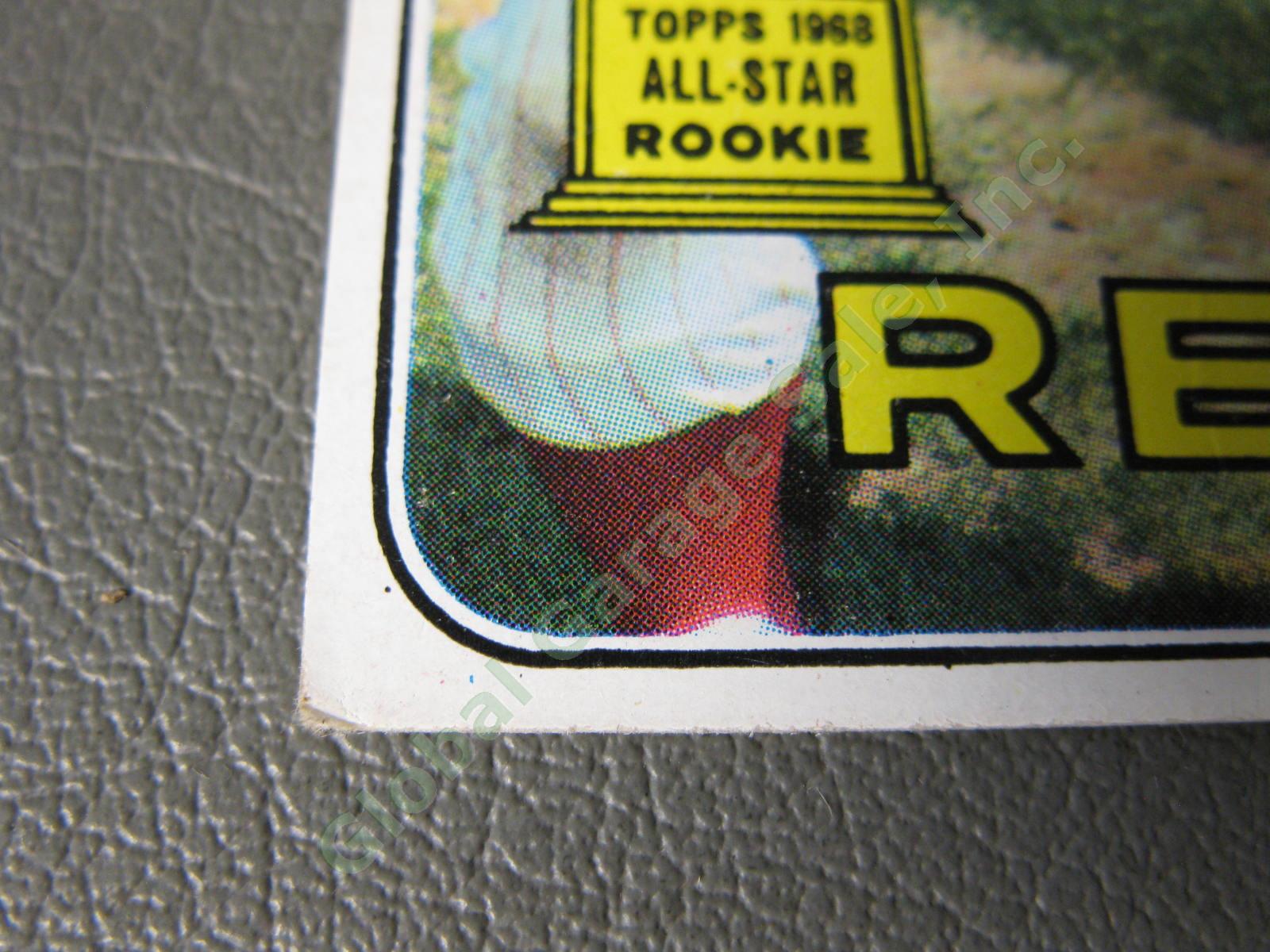 1969 Topps Johnny Bench #95 Cincinnati Reds All Star Rookie Baseball Card HOF NR 3