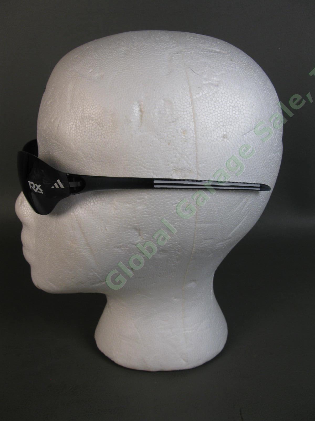 2011 Adidas a262 6054 Shield S Cubic Lush Sunglasses Black Gray Hard Case NR 1
