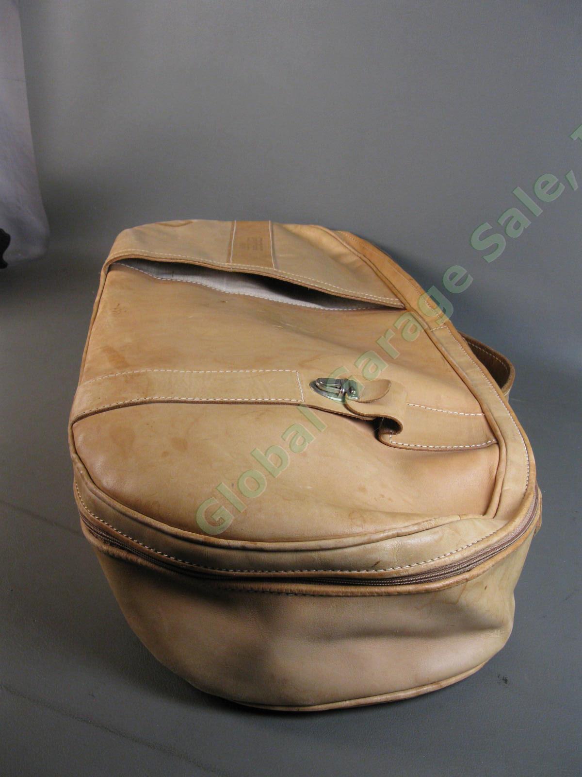 BREE Sports Leather Shoulder Tennis Travel Bag West Germany VINTAGE Luxury NR 2