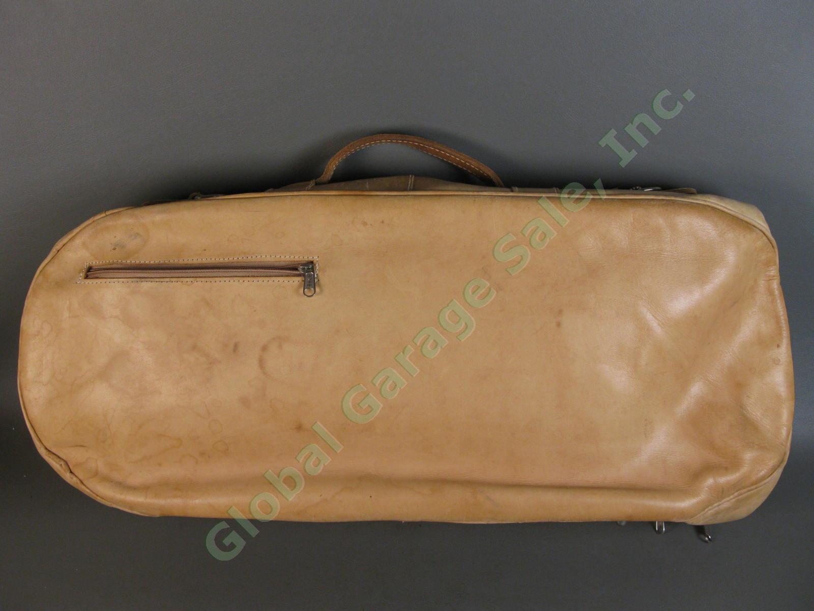 BREE Sports Leather Shoulder Tennis Travel Bag West Germany VINTAGE Luxury NR 3