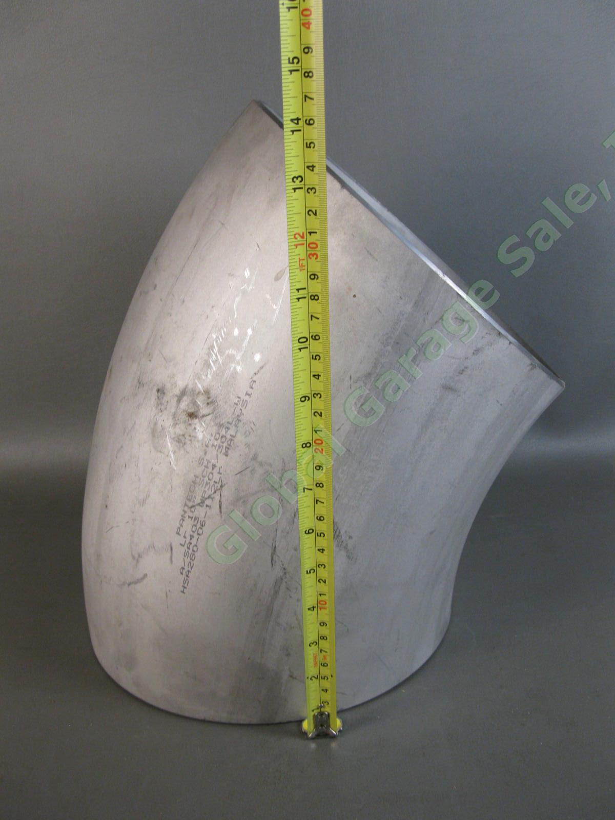 10"In Stainless Steel SS304 Sch10 Weld 45 90 Degree Elbow Tee Fitting Flange LOT 4