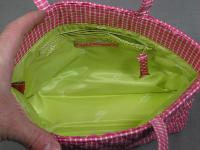 4 Vera Bradley Bags Lot Bermuda Blue Sherbet Pink Pansy 2