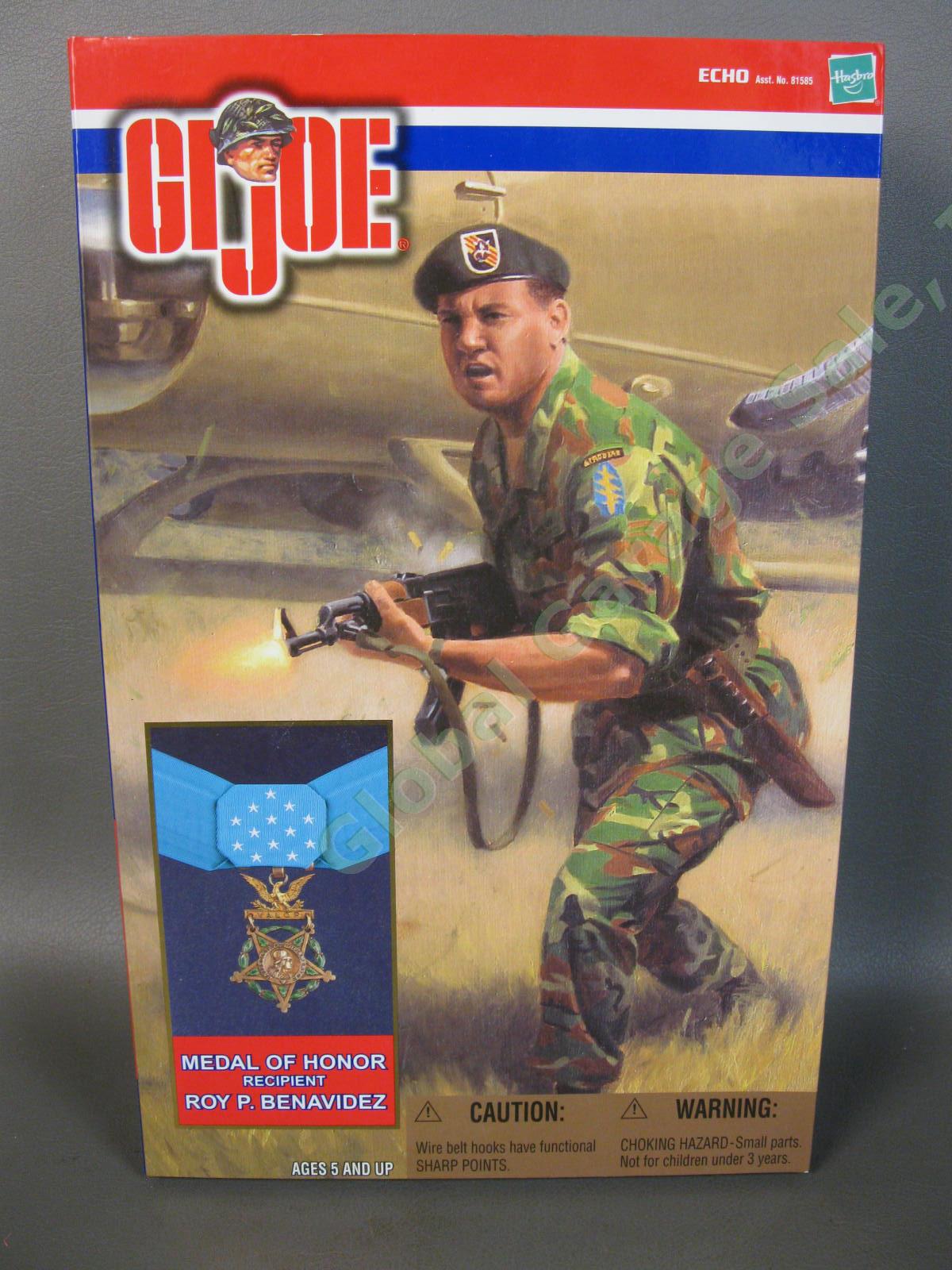 2001 GI Joe 12" Vietnam War Medal of Honor Recipient Roy Perez Benavidez Figure