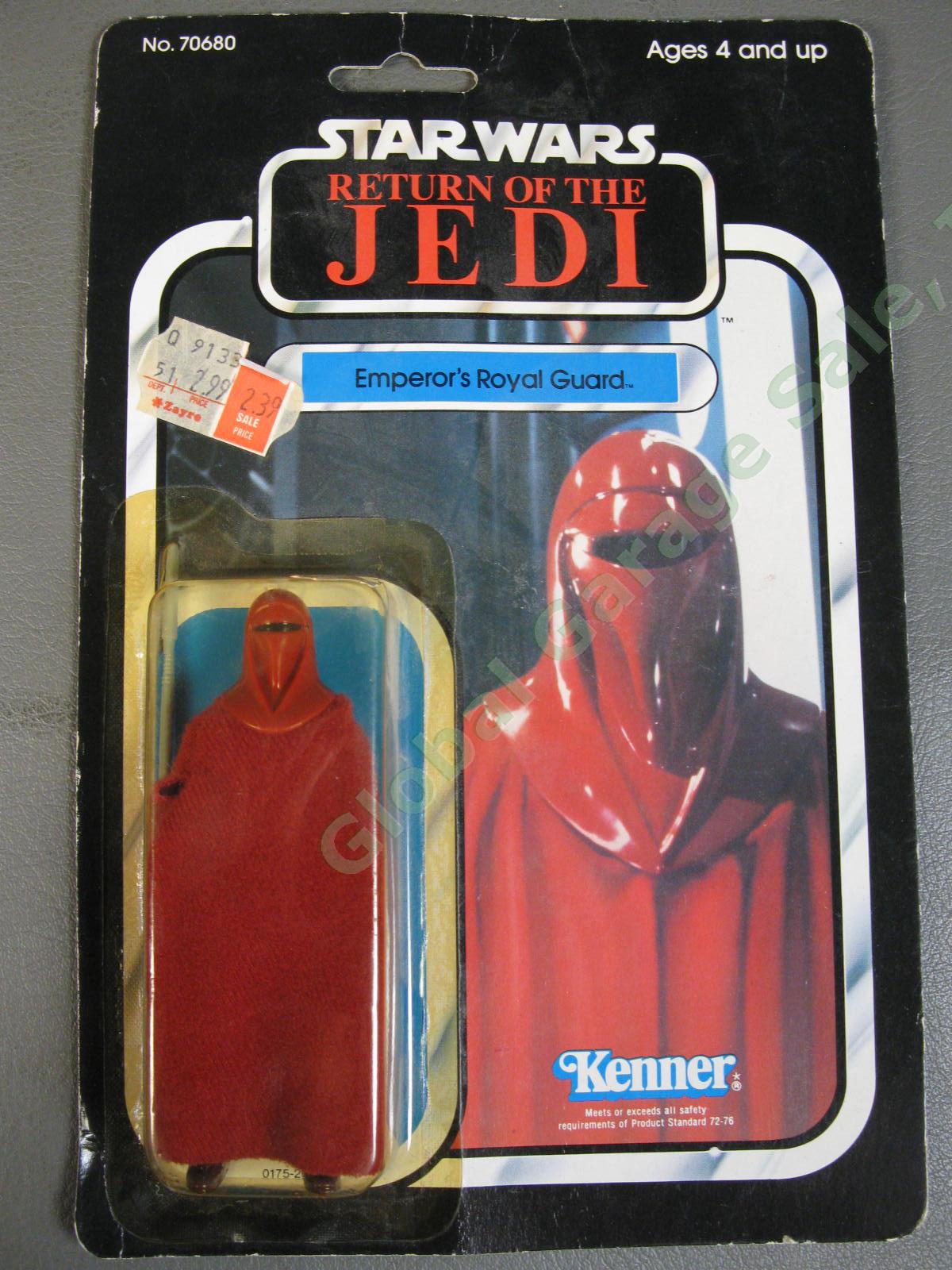 1983 Kenner Star Wars Return of the Jedi ROTJ Emperors Royal Guard MOC Figure NR