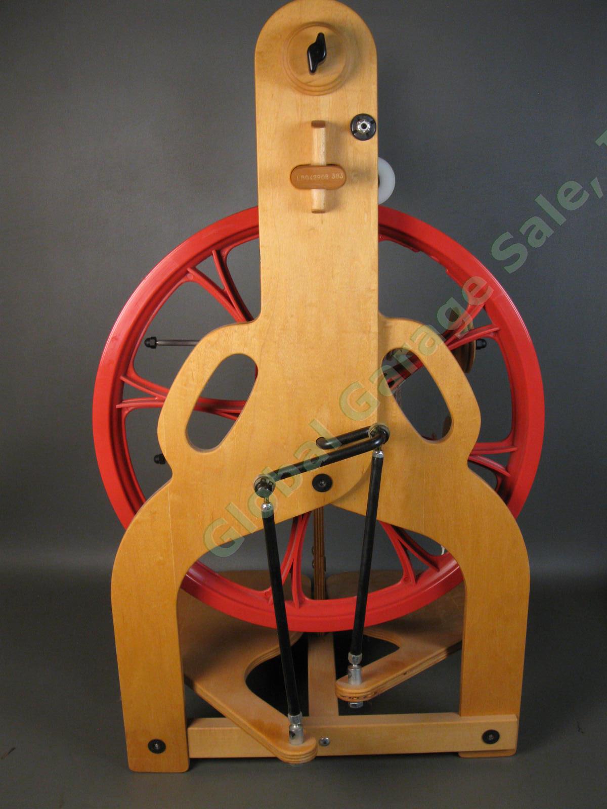 Schacht Ladybug Spinning Wheel Lazy Kate & MORE Accessories Excellent Condition 2