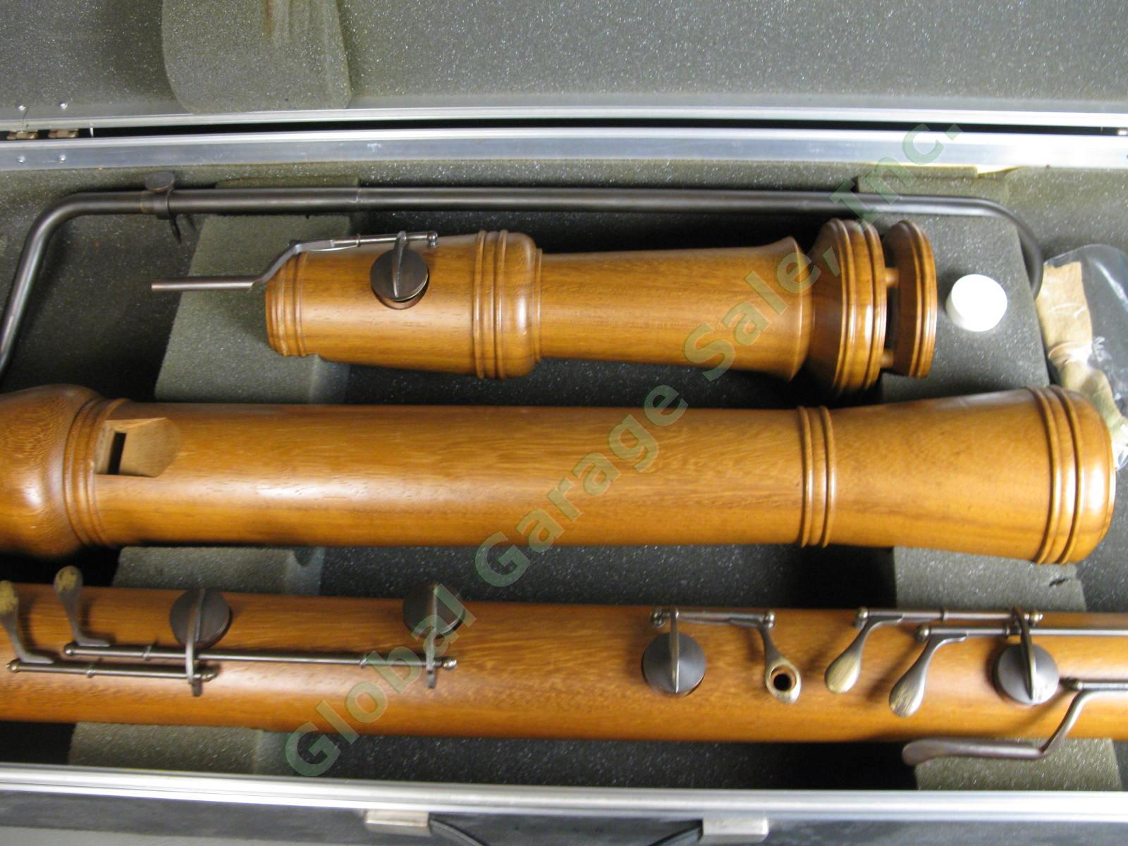 Kung Contrabass Great Bass Recorder 74" Inches Tuned $300 New Pads Case Video NR 8