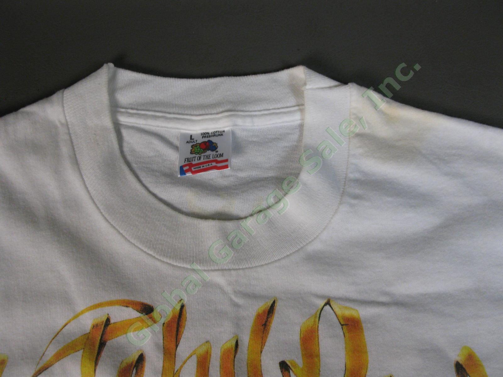 ORIGINAL Vintage 1994 Grateful Dead Sunflower Grower Summer Tour Large T-Shirt 6