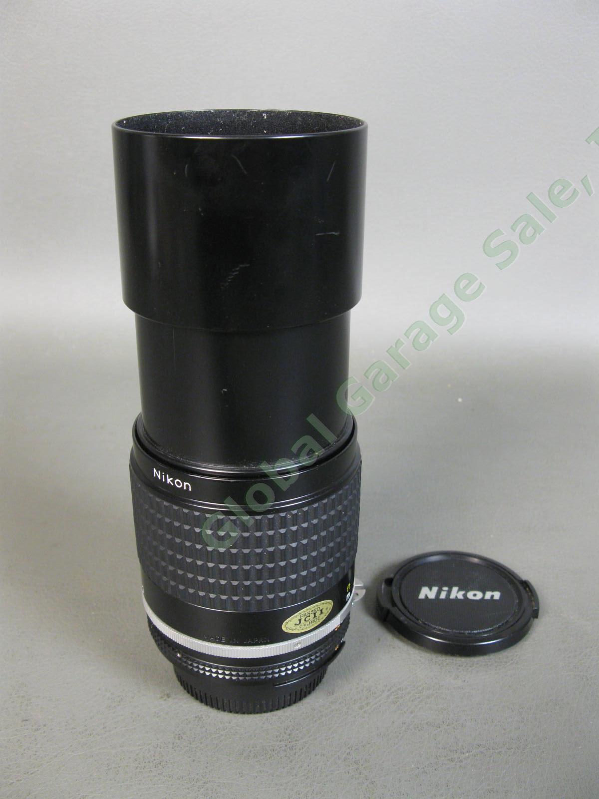 Nikon Nikkor 200mm 14 F4 Ai S Ais Mf Manual Focus Professional Camera Lens Nr