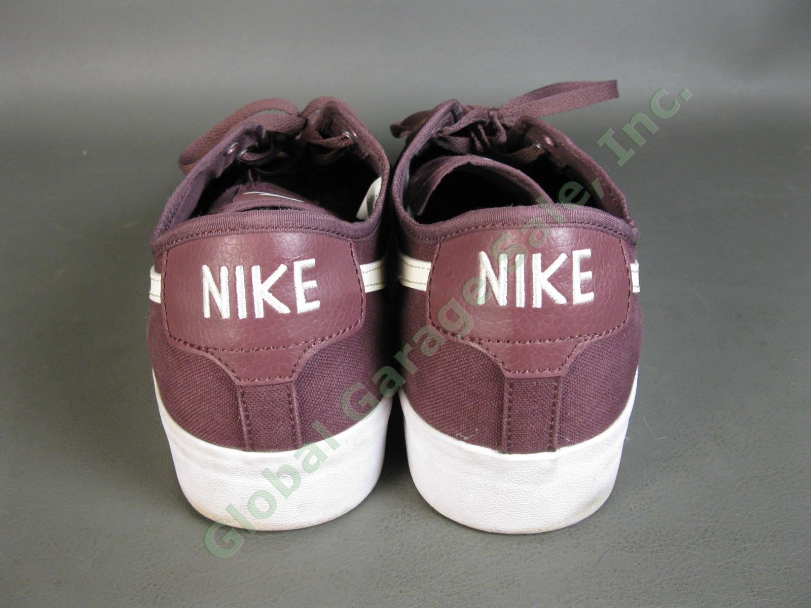 Nike SB Blazer Court Sneakers Shoes CV1658-601 Dark Wine Purple US Mens Size 12 5