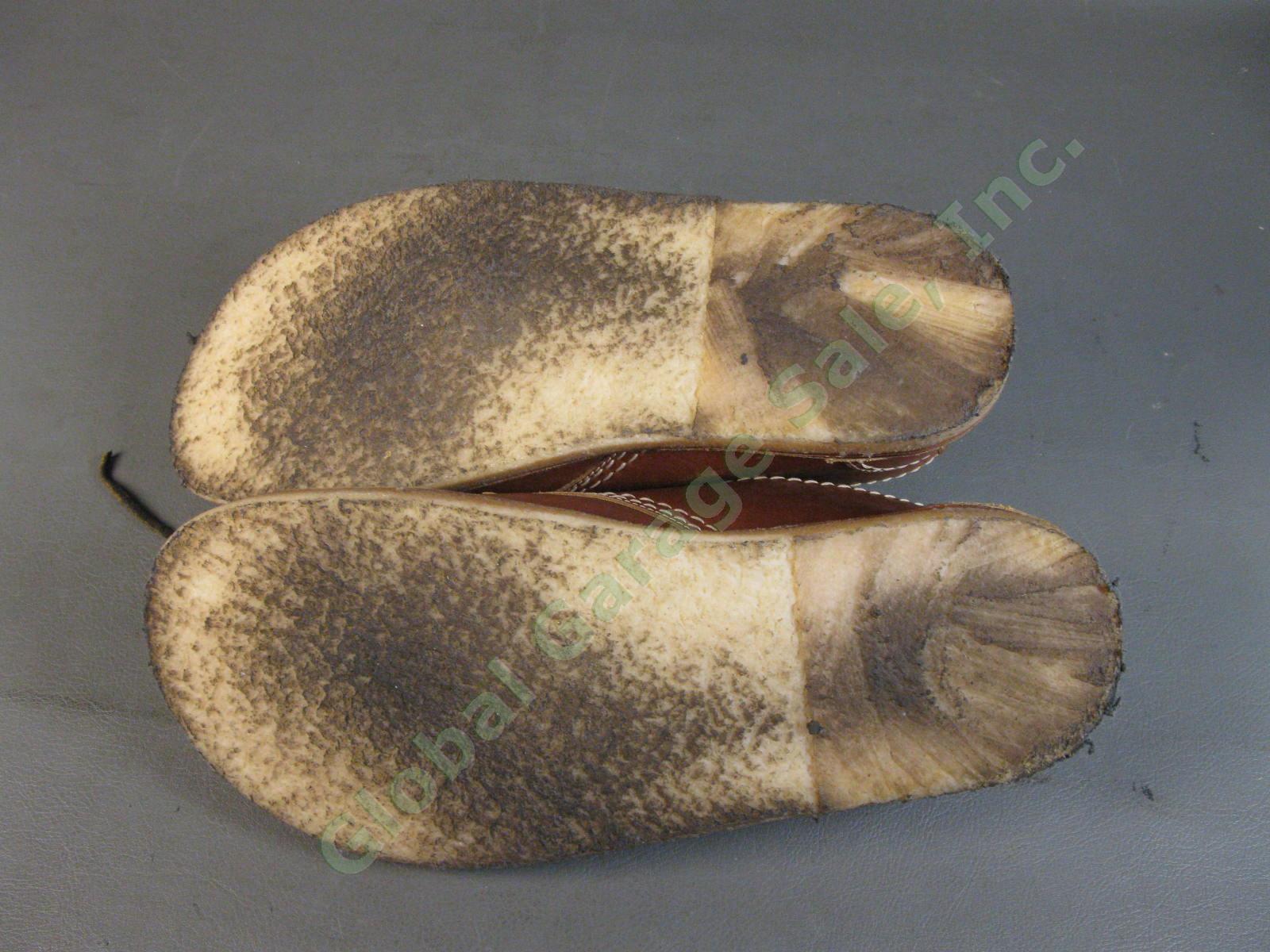Original Danish Duckfeet Jylland EU 44 Brown Leather Lace Up Derby Shoes US 10.5 6