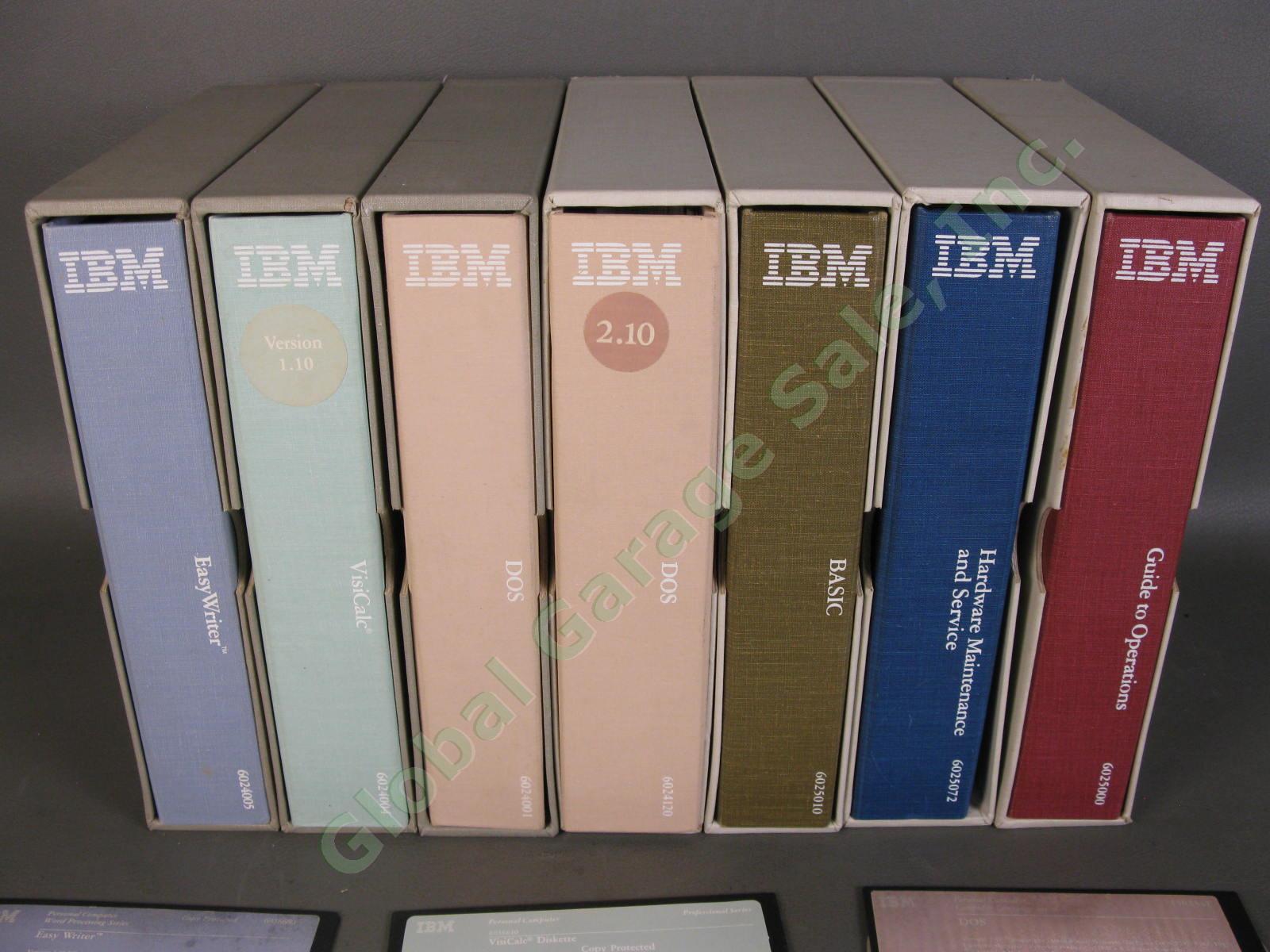 IBM PC Personal Computer Software Manual LOT Dos Basic Guide To Operations MORE 1