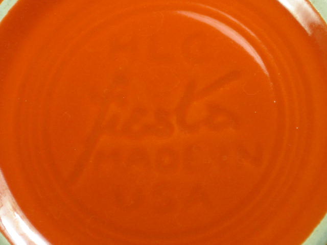 14-Pc Vintage Fiesta Ware Set Red Orange Plates Bowls + 11