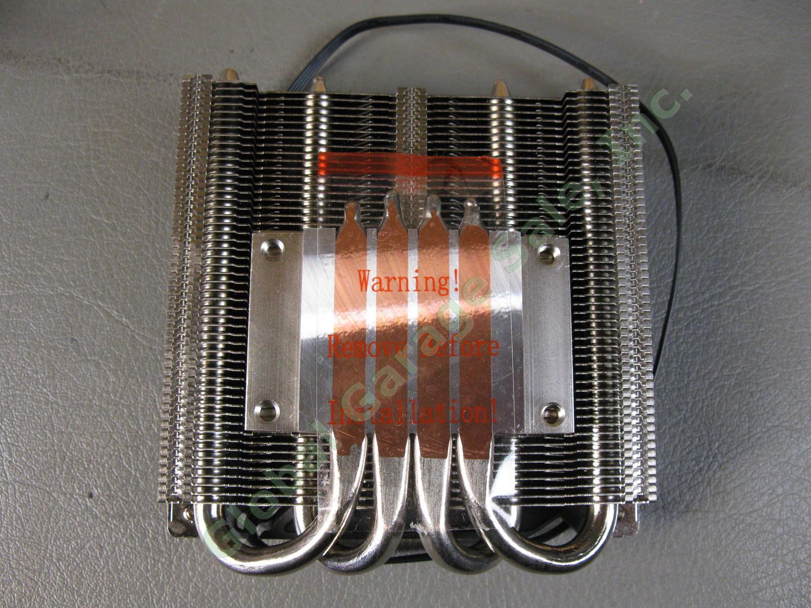 8 LOT Dynatron T497 Super Slim Active Air Cooler Fan Heatsink Heatpipe Intel AMD 2