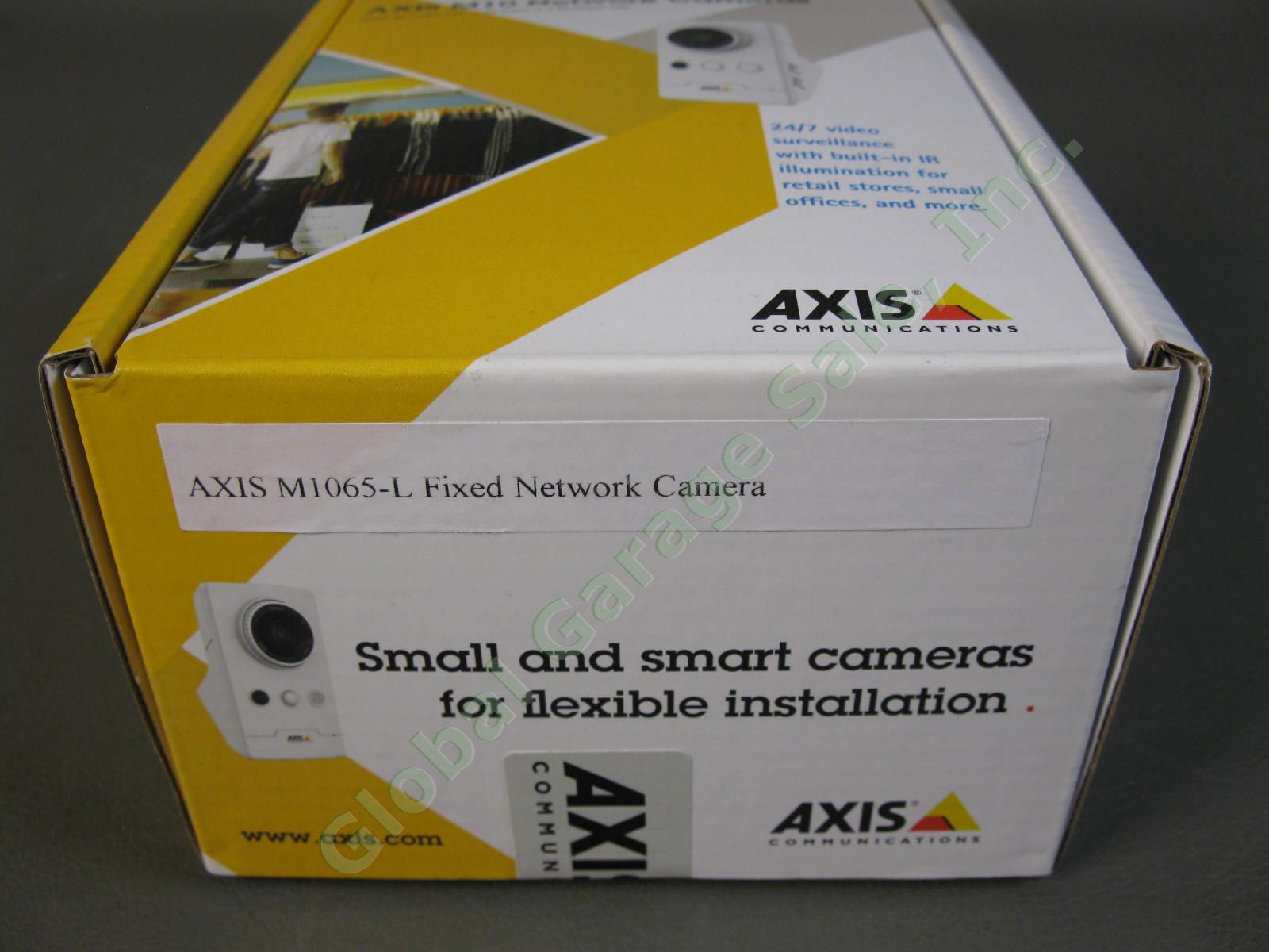 AXIS M1065-L M10 Security Indoor Network Camera POE IR Speaker Microphone SEALED 1
