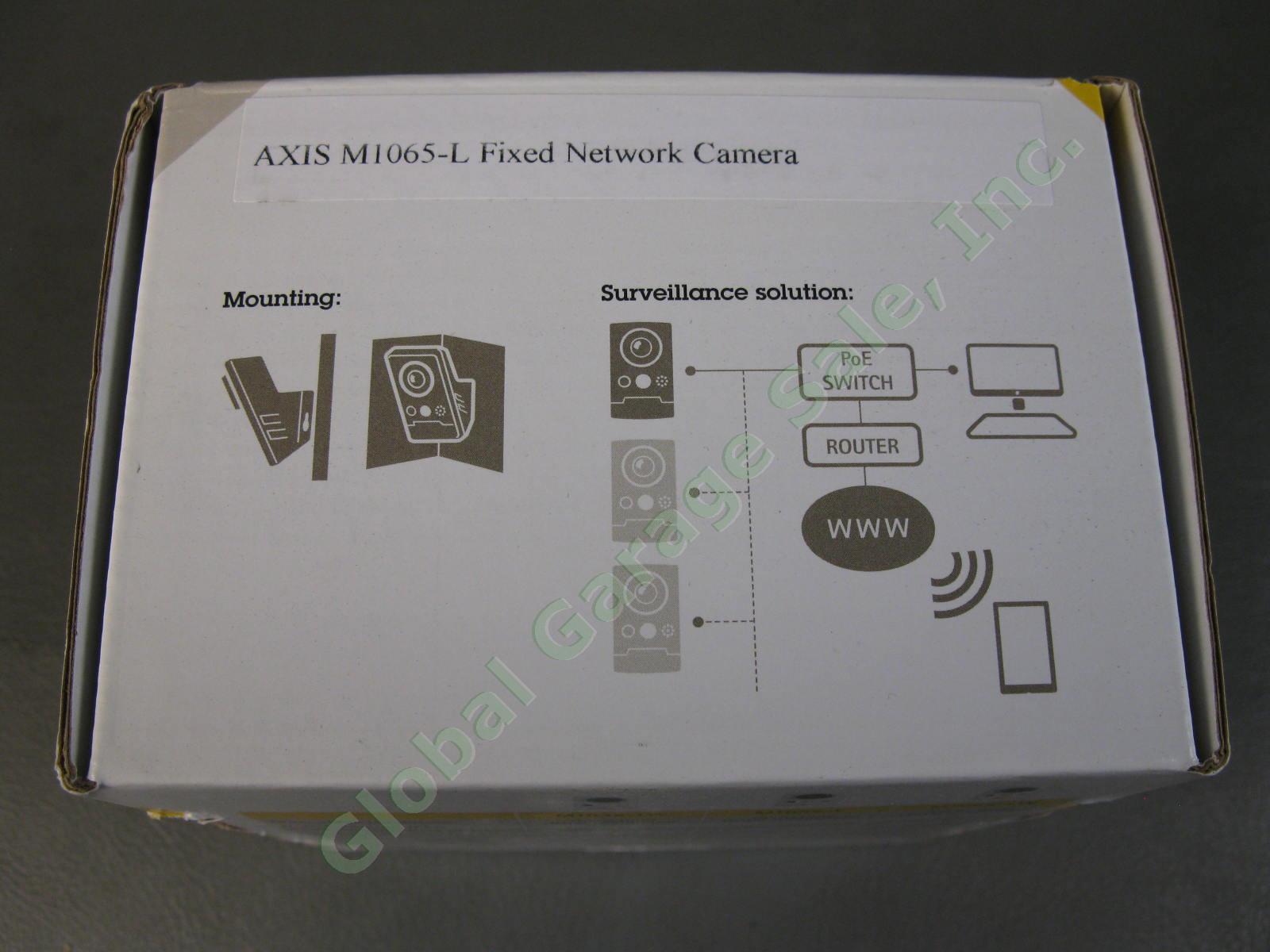 AXIS M1065-L M10 Security Indoor Network Camera POE IR Speaker Microphone SEALED 4
