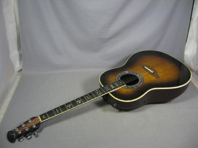Ovation Custom Legend 1619 Acoustic Electric Guitar NR 1
