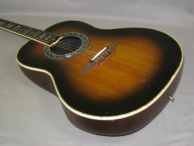 Ovation Custom Legend 1619 Acoustic Electric Guitar NR 2