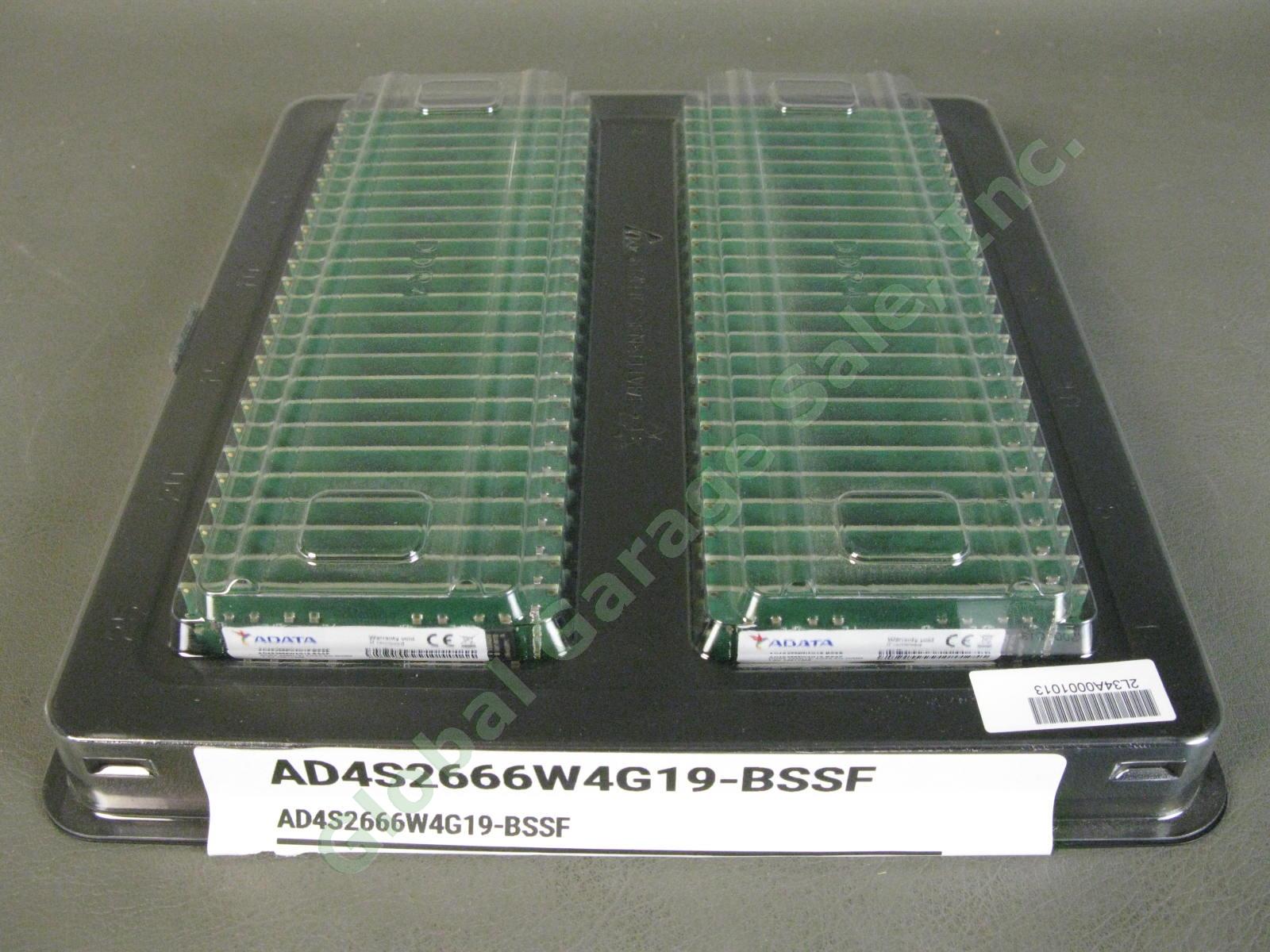 50 ADATA 4GB DDR4 2666MHz 4Gx8 SODIMM 260-Pin DRAM Laptop Memory AD4S2666W4G19