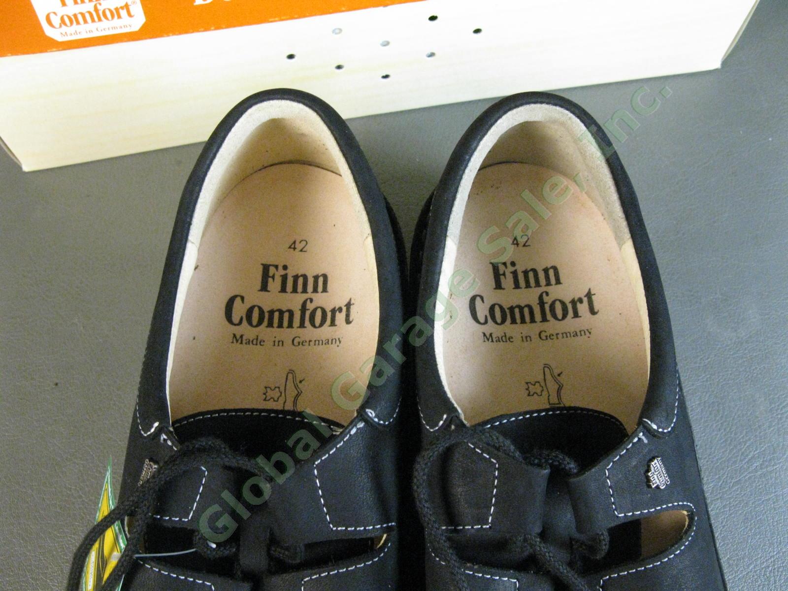 Finnamic Finn Comfort Shoes 1592 Majuro Sandals Buggy Black EU 42 US Women 11 NR 5