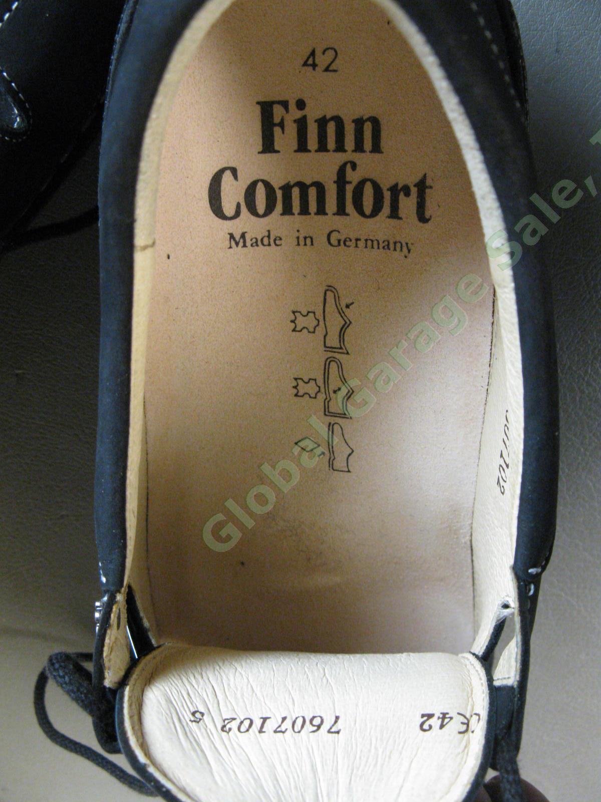 Finnamic Finn Comfort Shoes 1592 Majuro Sandals Buggy Black EU 42 US Women 11 NR 6