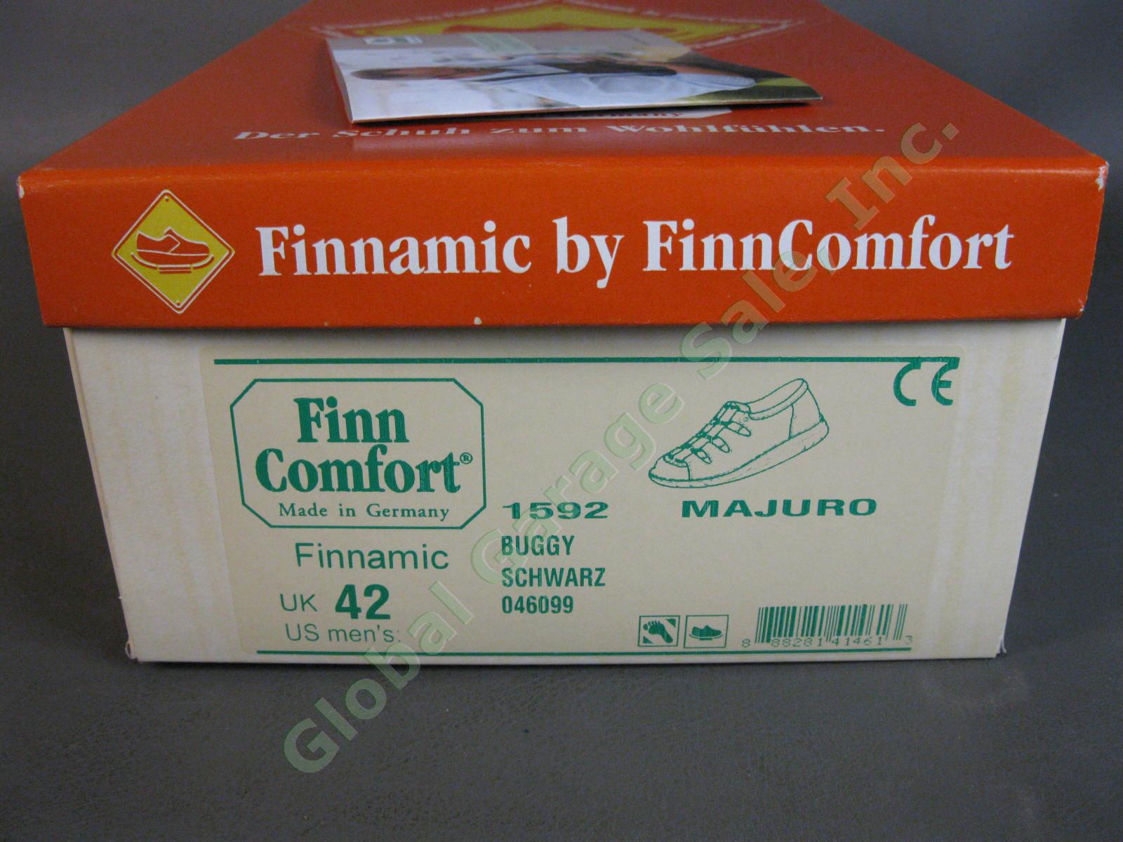 Finnamic Finn Comfort Shoes 1592 Majuro Sandals Buggy Black EU 42 US Women 11 NR 7