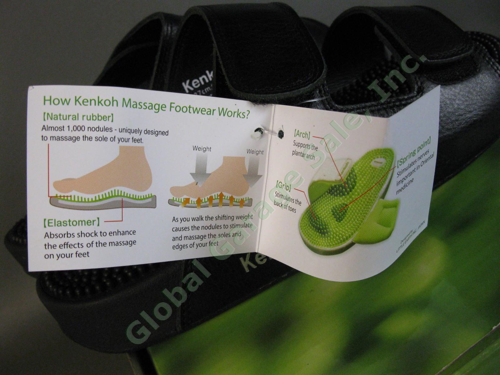 Kenkoh Serenity Japanese Massage Reflexology Sandals Unisex US M8.5 W10 EU41 UK8 4