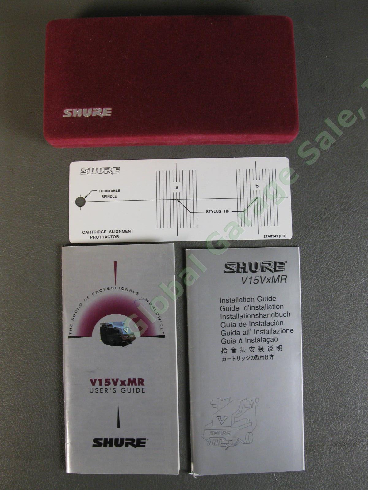 Shure V15VxMR VN5xMR Stereo Dynetic HiFi Phono Cartridge Stylus Record Player NR