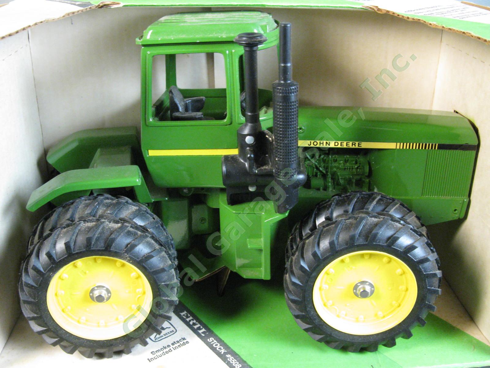 Ertl John Deere Green 4WD 4 Wheel Drive Farm Tractor 5508 1/16 Diecast Replica 5