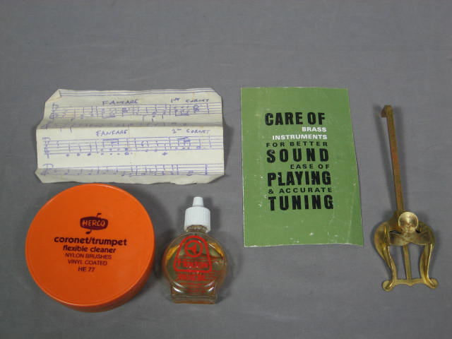 Vincent Bach Selmer Bundy Trumpet W/ Case 7C Mouthpiece 10