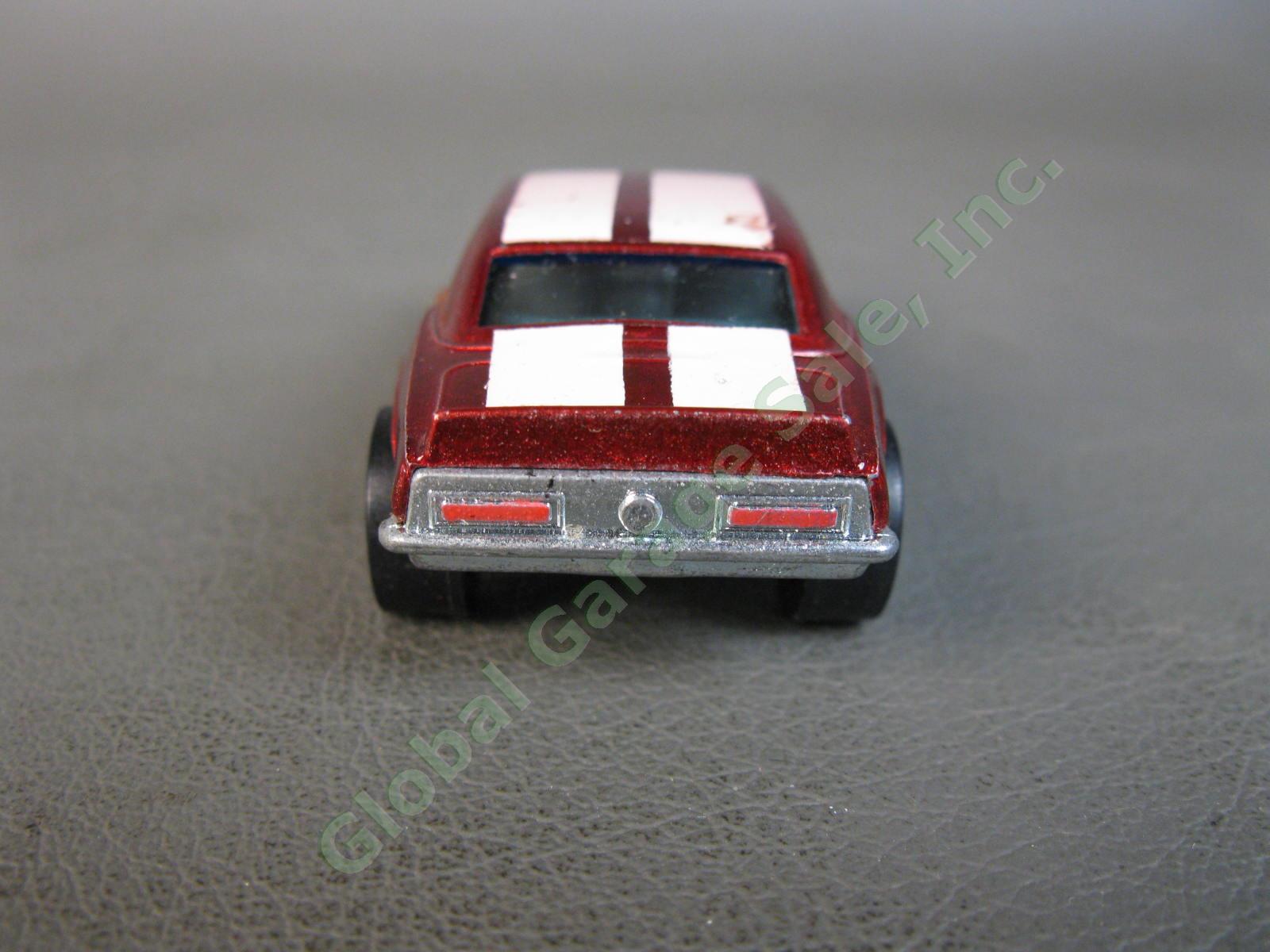 ORIGINAL VTG 1970 Mattel Hot Wheels Red Line Heavy Chevy 1968 Red Camaro Car NR 4
