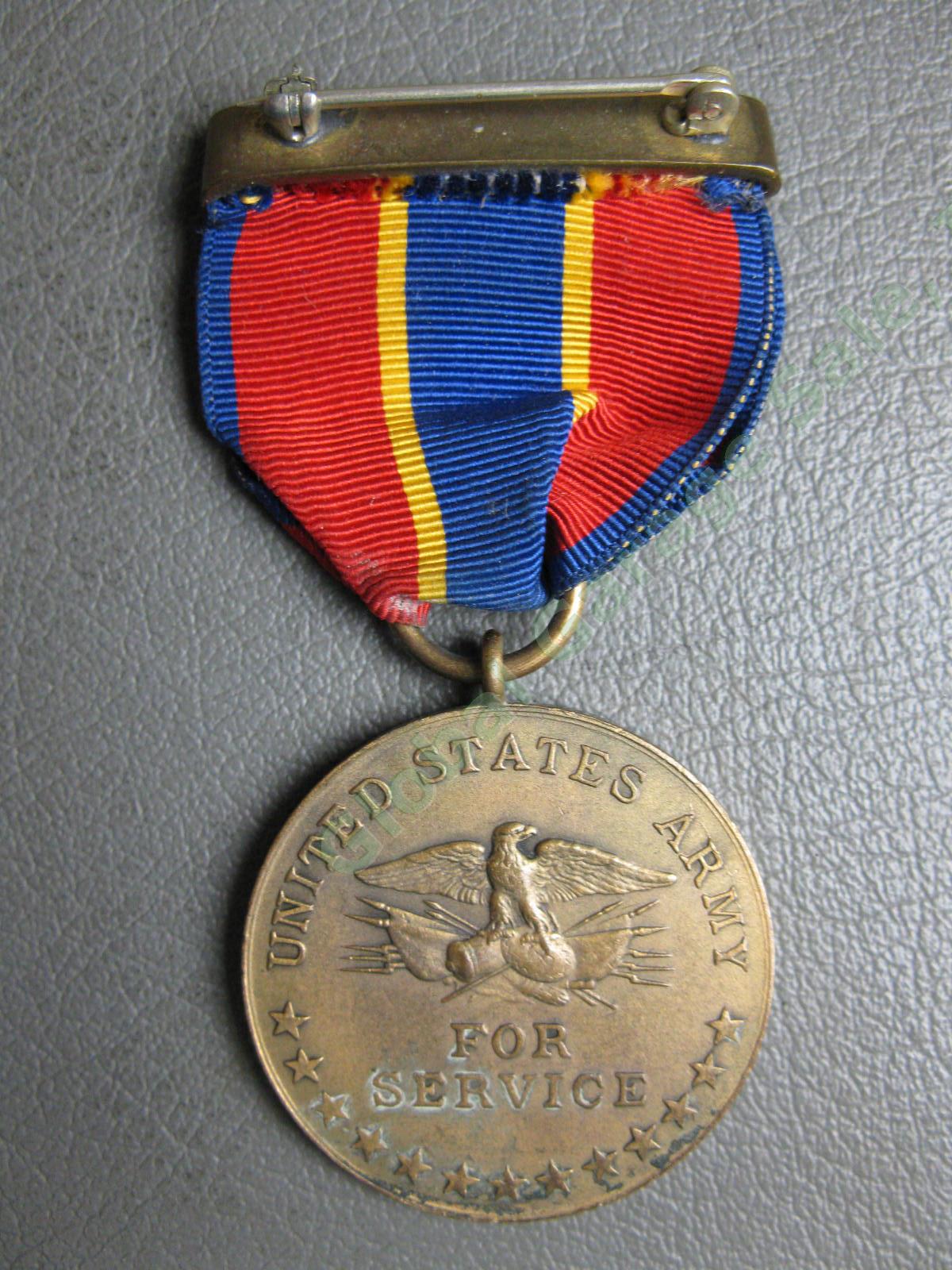 ORIGINAL US Army Spanish American War Cuba Occupation Service Medal 6724 Ribbon 2