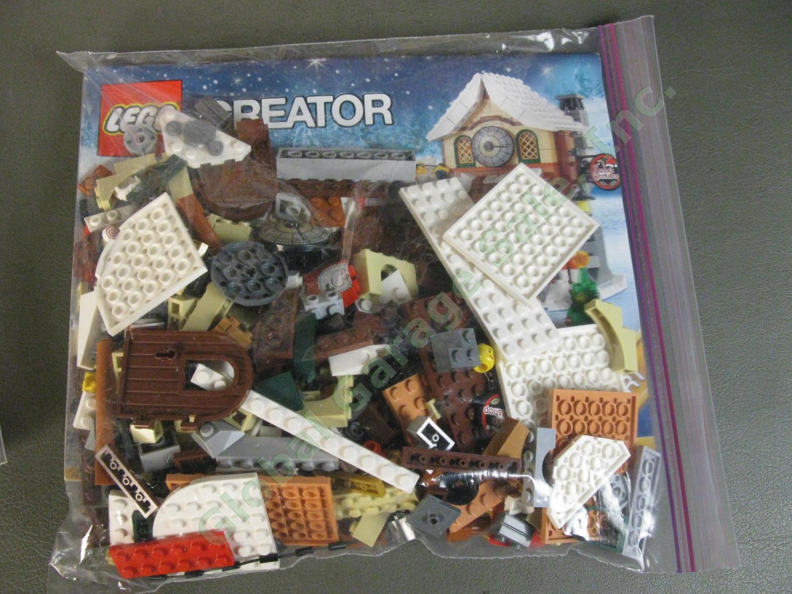 LEGO Creator 100% COMPLETE SET Winter Village Santa