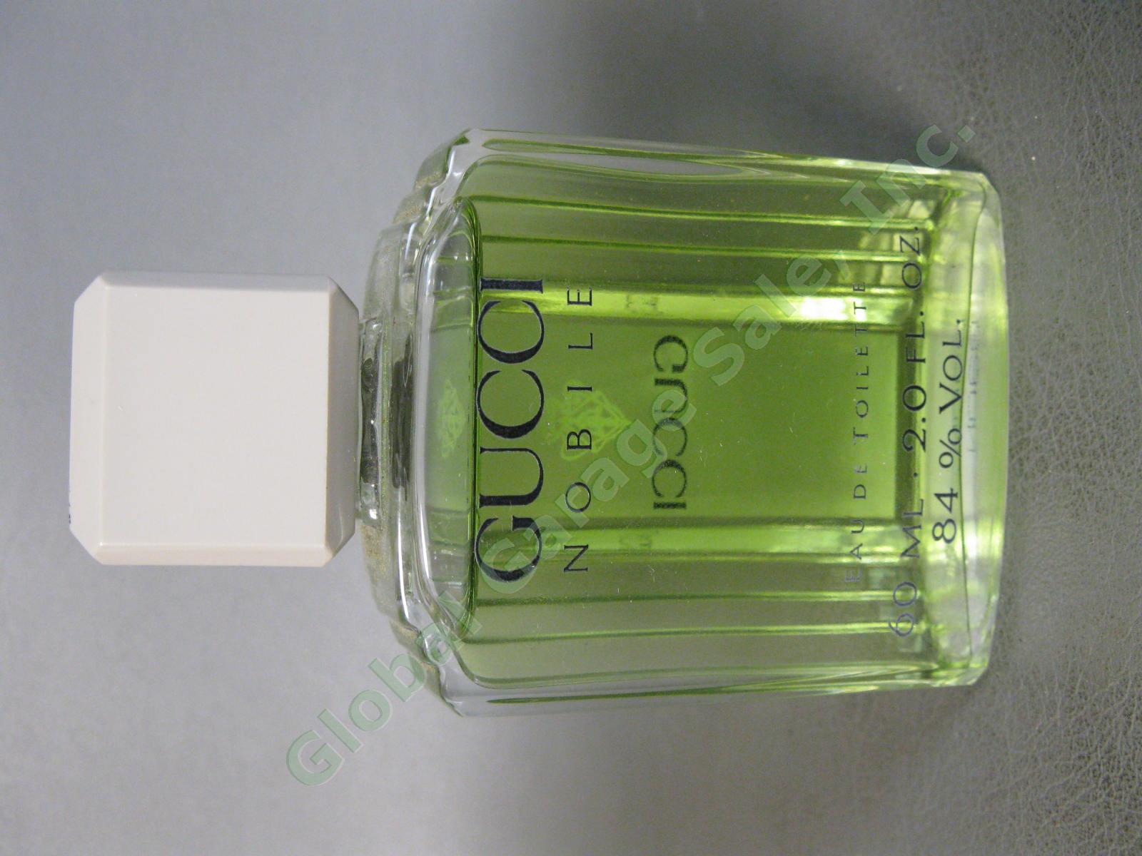 RARE GUCCI NOBILE Eau De Toilette EDT Mens Cologne 60mL 2 oz 95% FULL Splash NR 1