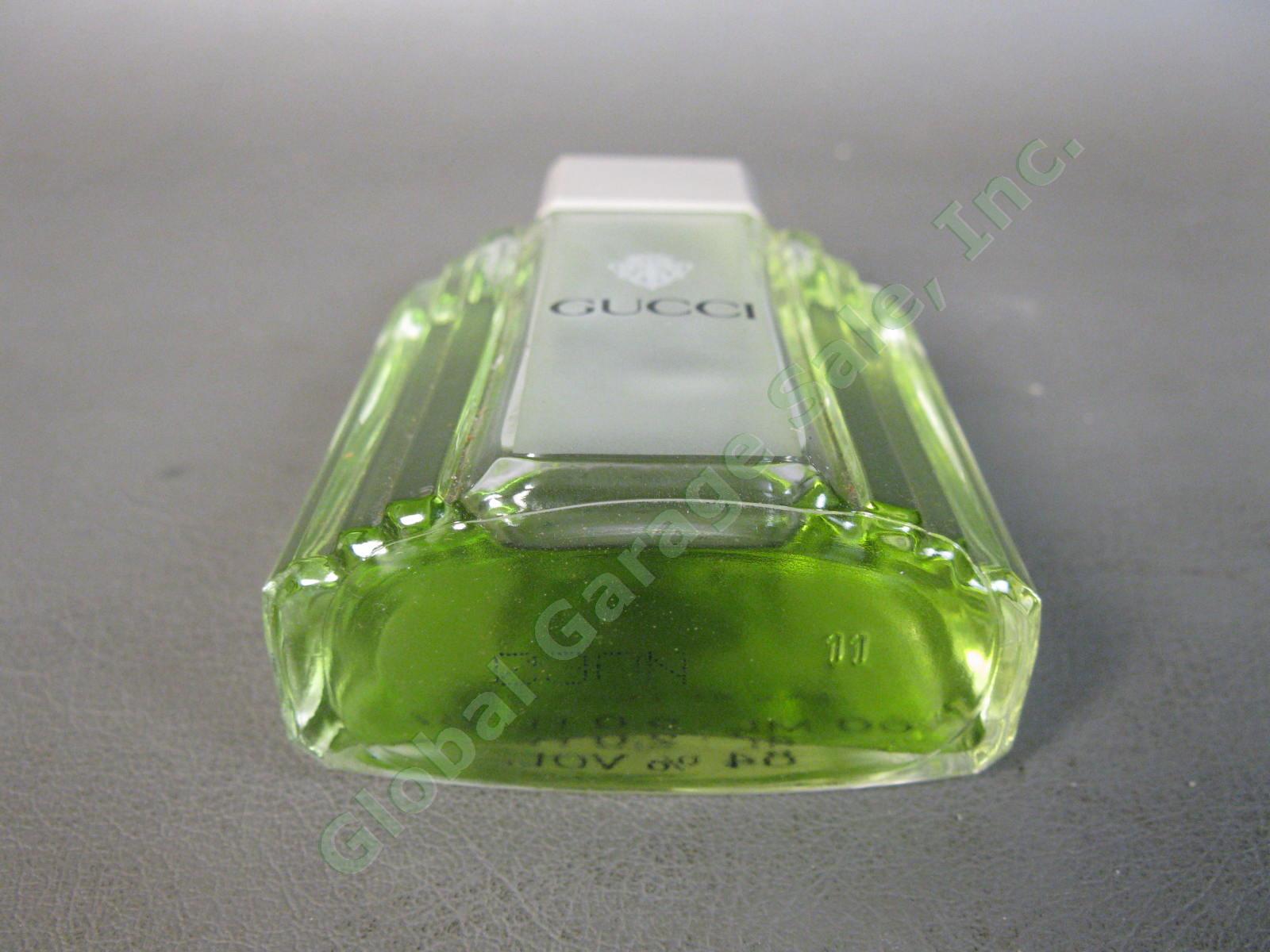 RARE GUCCI NOBILE Eau De Toilette EDT Mens Cologne 60mL 2 oz 95% FULL Splash NR 3