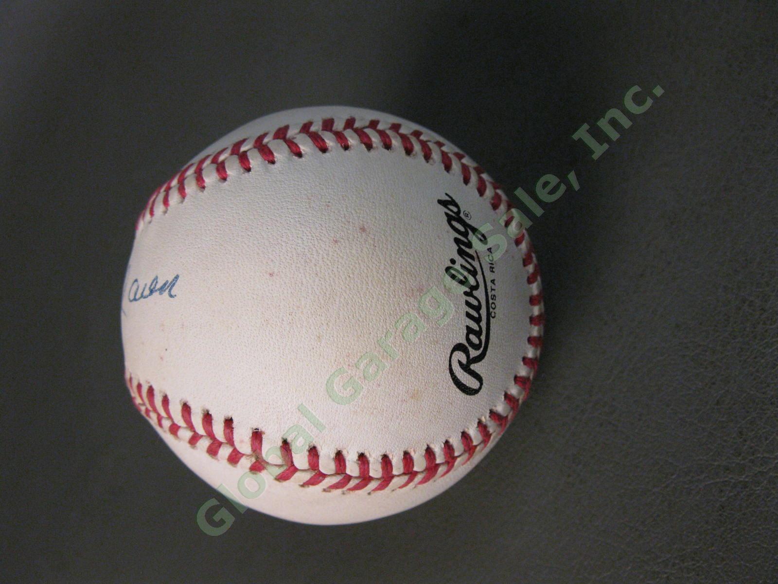 Signed Henry Hank Aaron MLB Baseball HOF Sweet Spot Autograph Milwaukee Braves 4