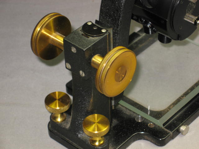 Antique Bausch & Lomb Stereo Binocular Microscope W/Box 8