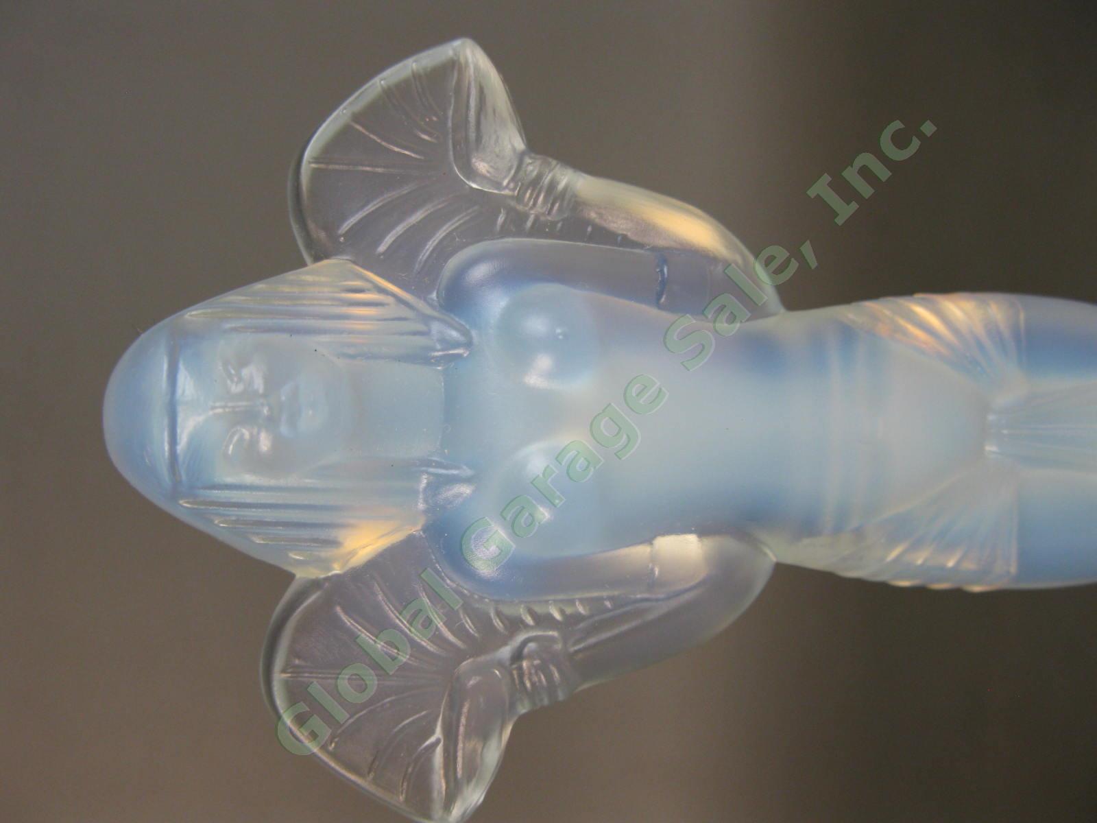 Sabino EGYPTIENNE Egyptian Goddess Figurine Opalescent Art Deco Glass Figure NR 1