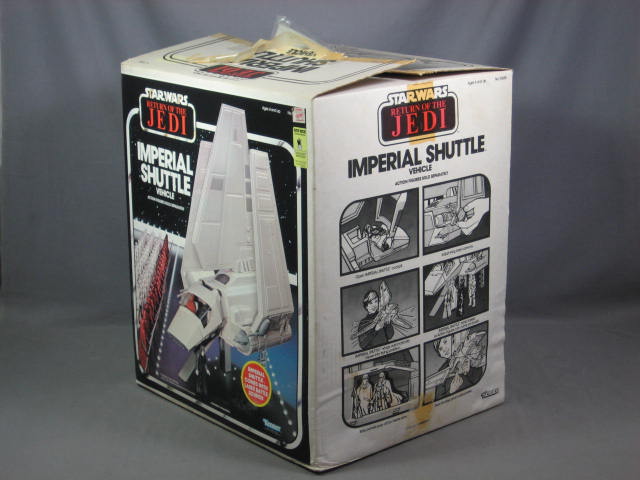 Vintage 1984 Star Wars ROTJ Imperial Shuttle W/ Box NR 1