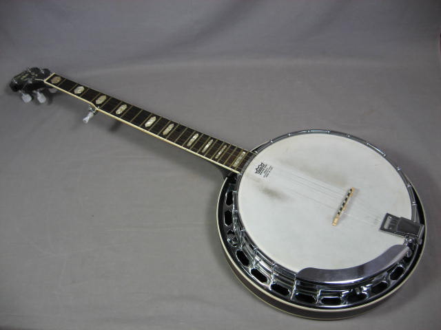 Vintage 1975 Tokai 5-String Banjo W/ Resonator + Case 1