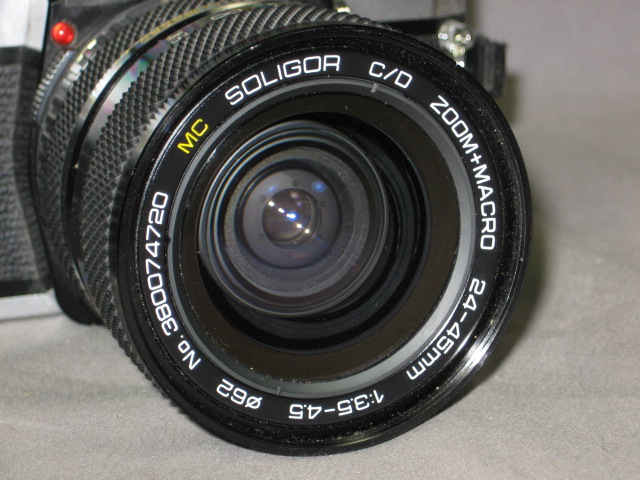 Olympus OMG OM G 35mm SLR Film Camera W/ 24-45mm Lens + 3