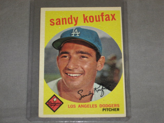 1957 Topps 18 Don Drysdale Rookie 1959 163 Sandy Koufax 3