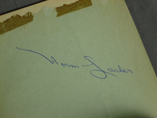 1959 Autograph Book Signed Koufax Drysdale Snider Auto 12