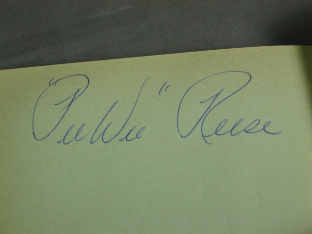 1959 Autograph Book Signed Koufax Drysdale Snider Auto 18